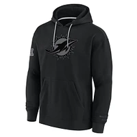 Men's Fanatics Black Miami Dolphins Elements Pace Pullover Hoodie