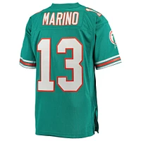 Mens Miami Dolphins Dan Marino Mitchell & Ness Aqua Authentic Throwback Jersey