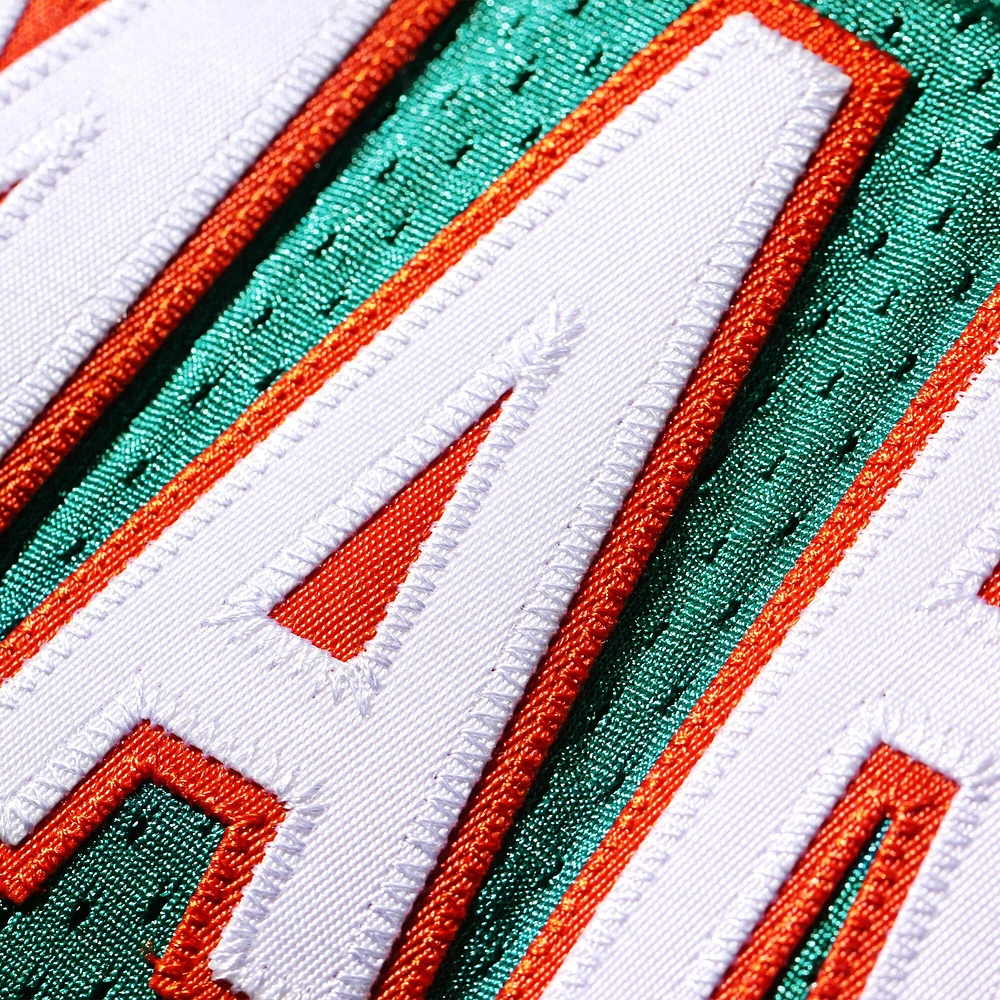 Mens Miami Dolphins Dan Marino Mitchell & Ness Aqua Authentic Throwback Jersey