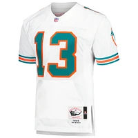 Men's Mitchell & Ness Dan Marino White Miami Dolphins 1995 Authentic Throwback Retired Player Pocket Jersey