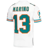 Men's Mitchell & Ness Dan Marino White Miami Dolphins 1995 Authentic Throwback Retired Player Pocket Jersey