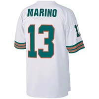 Men's Mitchell & Ness Dan Marino White Miami Dolphins Big Tall 1984 Retired Player Replica Jersey
