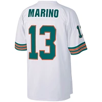 Men's Mitchell & Ness Dan Marino White Miami Dolphins Legacy Replica Jersey