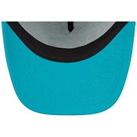 Men's New Era Aqua Miami Dolphins  A-Frame Trucker 9FORTY Adjustable Hat