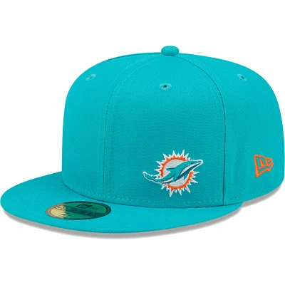Casquette ajustée 59FIFTY Flawless Miami Dolphins New Era pour homme