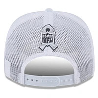 Men's New Era Arctic Camo Miami Dolphins 2024 Salute To Service 9SEVENTY Stretch-Snap Hat