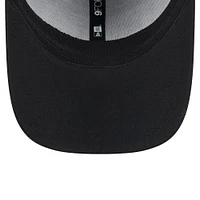 Casquette ajustable noire New Era Miami Dolphins Throwback Main B-Dub 9FORTY pour homme