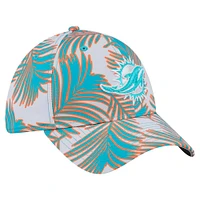 Casquette 39THIRTY Flex Palms Miami Dolphins grise New Era pour homme