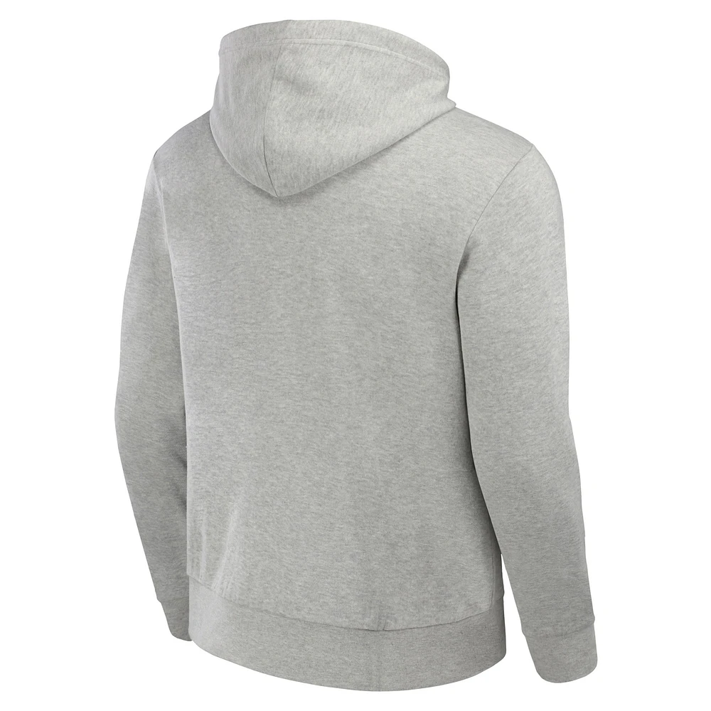 Men's NFL x Darius Rucker Collection by Fanatics Gray Miami Dolphins Full-Zip Hoodie