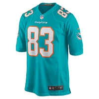 Men's Nike Chase Claypool  Aqua Miami Dolphins Game Jersey