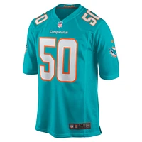 Men's Nike Chase Winovich  Aqua Miami Dolphins Team Game Jersey