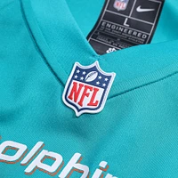 Men's Nike Jason Taylor Aqua Miami Dolphins Game Retired Player Jersey