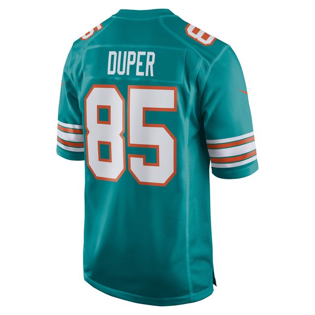 Maillot de joueur retraité Nike Mark Duper Aqua Miami Dolphins pour homme
