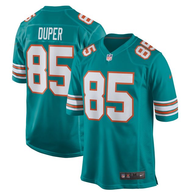 Maillot de joueur retraité Nike Mark Duper Aqua Miami Dolphins pour homme