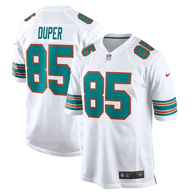 Maillot de joueur retraité Nike Mark Duper pour hommes, blanc, Miami Dolphins