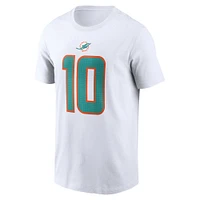 Men's Nike Tyreek Hill Miami Dolphins Player Name & Number T-Shirt