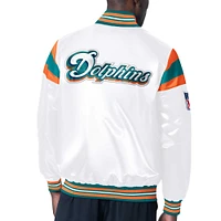 V114037 DOL NSS SP24 NFL Veste en satin de démarrage pour hommes (SMU) Logos rétro JACMENC LS40W474 # 3