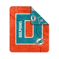 Miami Dolphins 50” x 60” Dream Weave Throw Blanket