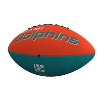 Miami Dolphins Pinwheel Logo Junior Football