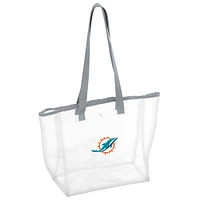 Miami Dolphins Stadium Clear Tote Bag