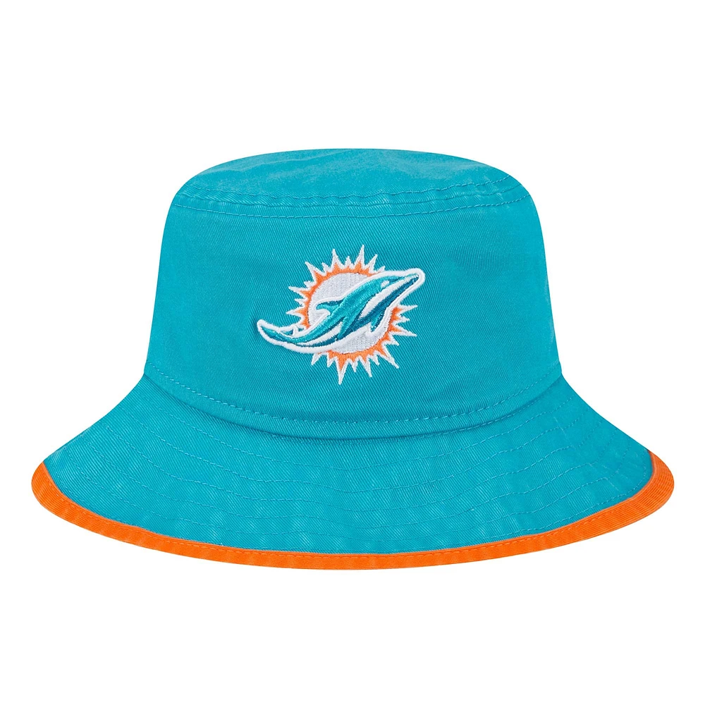 Mon premier chapeau bob Aqua Miami Dolphins de New Era pour tout-petit
