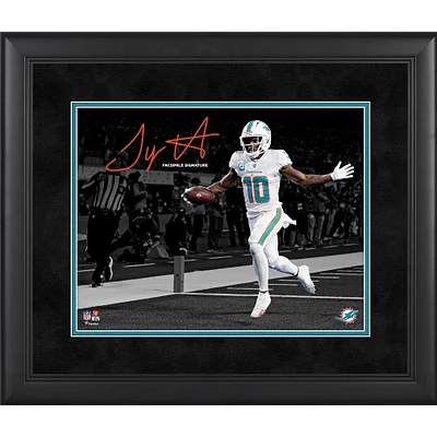 Tyreek Hill Miami Dolphins Facsimile Signature Framed 11" x 14" Spotlight Photograph