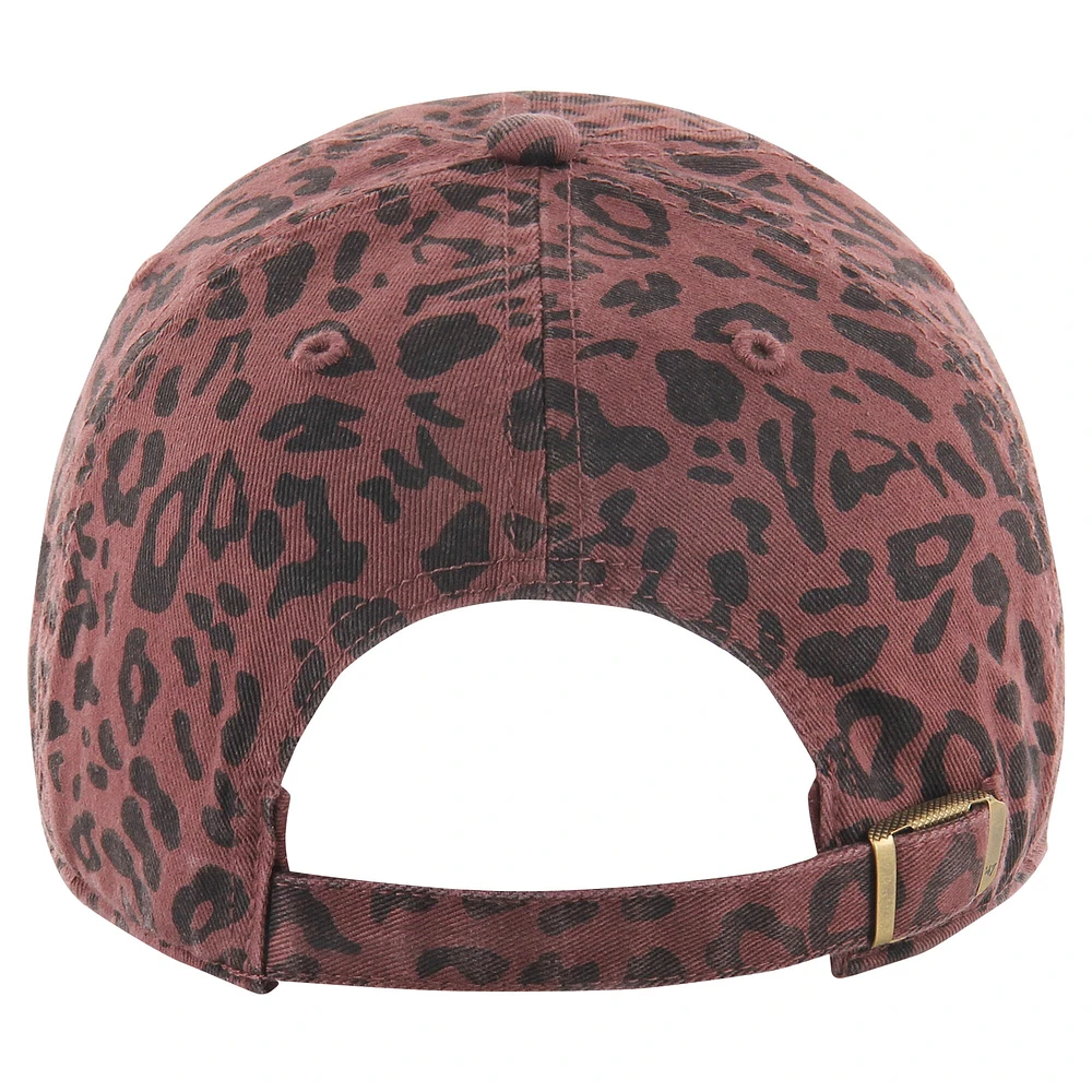 Women's '47  Brown Miami Dolphins Tawny Clean Up Adjustable Hat