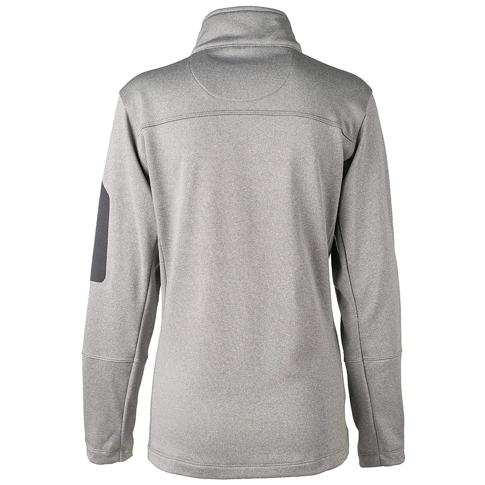 Veste entièrement zippée Dunbrooke Heather Charcoal pour femmes des Miami Dolphins Freestyle Teflon Shield