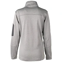 Veste entièrement zippée Dunbrooke Heather Charcoal pour femmes des Miami Dolphins Freestyle Teflon Shield