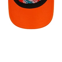 Women's New Era Orange Miami Dolphins Main Core Classic 2.0 9TWENTY Adjustable Hat