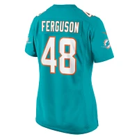 Women's Nike Blake Ferguson  Aqua Miami Dolphins Game Jersey