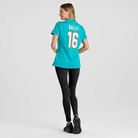 Women's Nike Jake Bailey Aqua Miami Dolphins Game Player Jersey