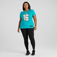 Women's Nike Jake Bailey Aqua Miami Dolphins Game Player Jersey