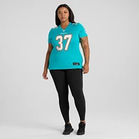 Women's Nike Jake Funk  Aqua Miami Dolphins Game Jersey