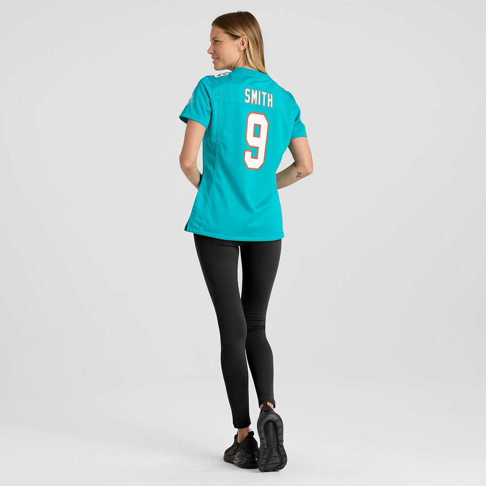 Women's Nike Jonnu Smith  Aqua Miami Dolphins Game Jersey