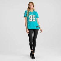 Maillot de joueur retraité Nike Mark Duper Aqua Miami Dolphins Game pour femme