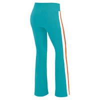 Women's WEAR by Erin Andrews Aqua Miami Dolphins Yoga Pants