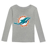 Youth Miami Dolphins Long Sleeve T-Shirt & Pants Sleep Set