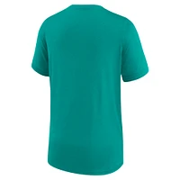 Youth Nike Aqua Miami Dolphins Legend Icon T-Shirt