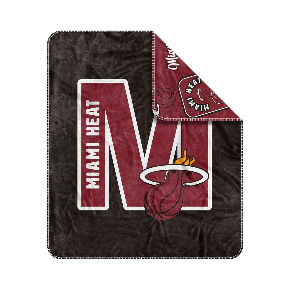  Miami Heat 50" x 60" Dream Weave Throw Blanket