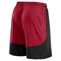 Men's Black/Red Miami Heat Launch Performance Shorts