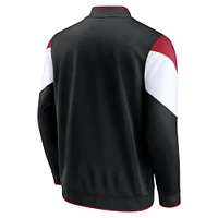 Men's Fanatics Black Miami Heat League Best Performance Full-Zip Jacket