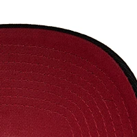 Men's Mitchell & Ness Black Miami Heat MVP Team Script 2.0 Stretch-Snapback Hat