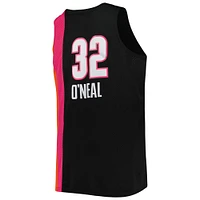 Men's Mitchell & Ness Shaquille O'Neal Black Miami Heat Big Tall Hardwood Classics 2005/06 Swingman Jersey
