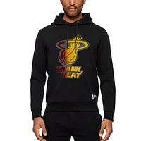 Men's NBA x Hugo Boss Black Miami Heat Bounce Pullover Hoodie
