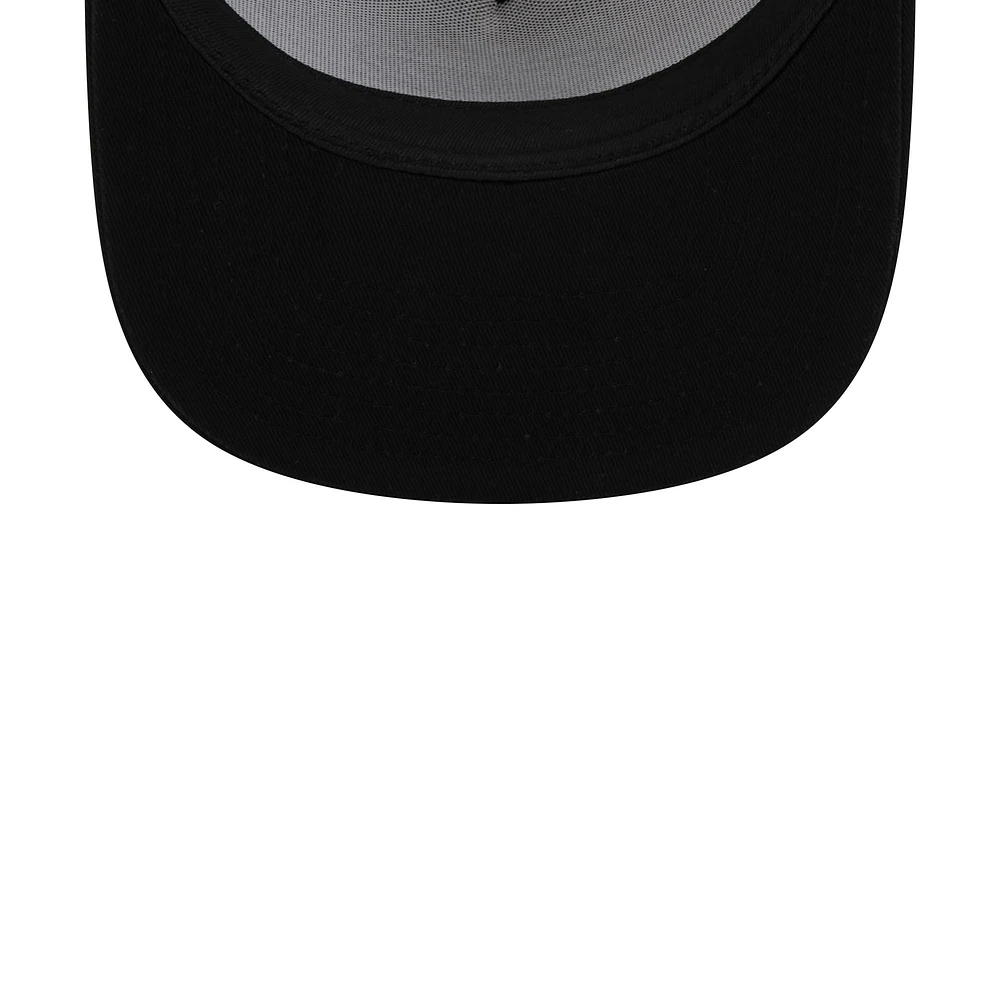 Men's New Era Black Miami Heat Court Sport Speckle 9FIFTY Snapback Hat