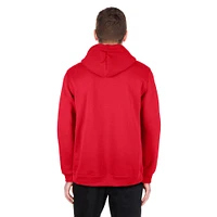 Men's New Era  Red Miami Heat 2024/25 City Edition Pullover Hoodie