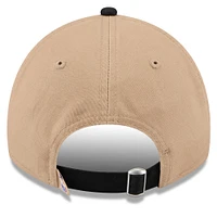 Men's New Era Tan/Black Miami Heat 2024 NBA Draft 9TWENTY Adjustable Hat