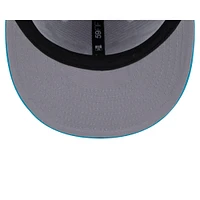 Casquette ajustée New Era Miami Heat 2024/25 City Edition Alternate 59FIFTY pour homme blanche