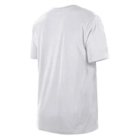 Men's New Era  White Miami Heat 2024/25 City Edition Chenille Heavyweight T-Shirt